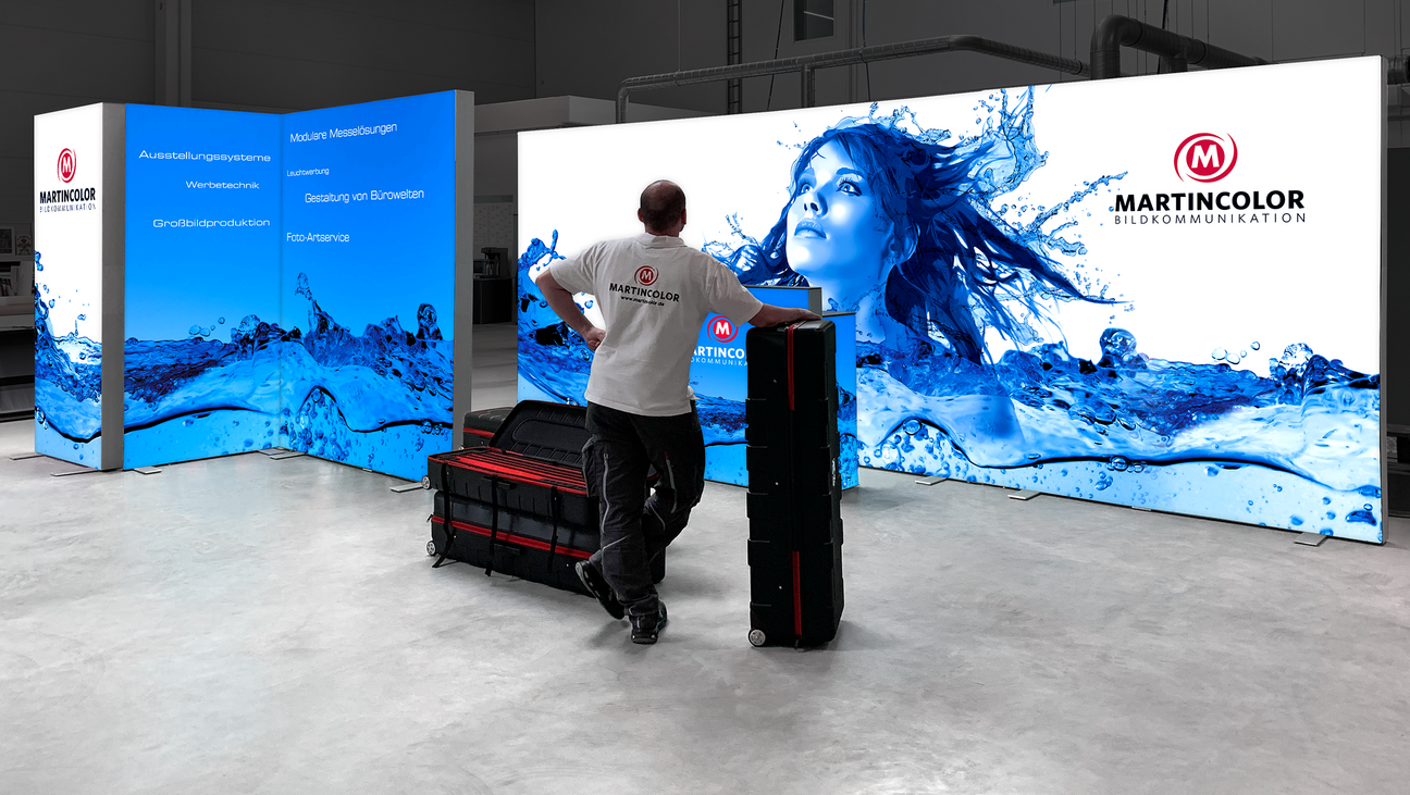 Modularer Messestand Modularer Messestand