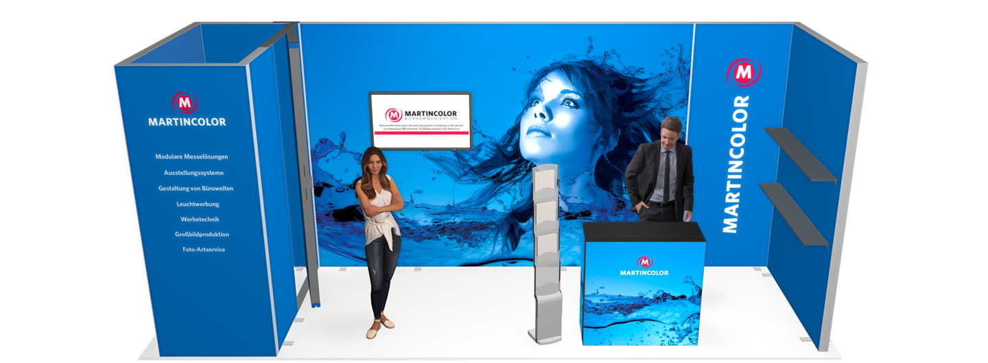 3D-Messestandplanung 3D-Messestandplanung