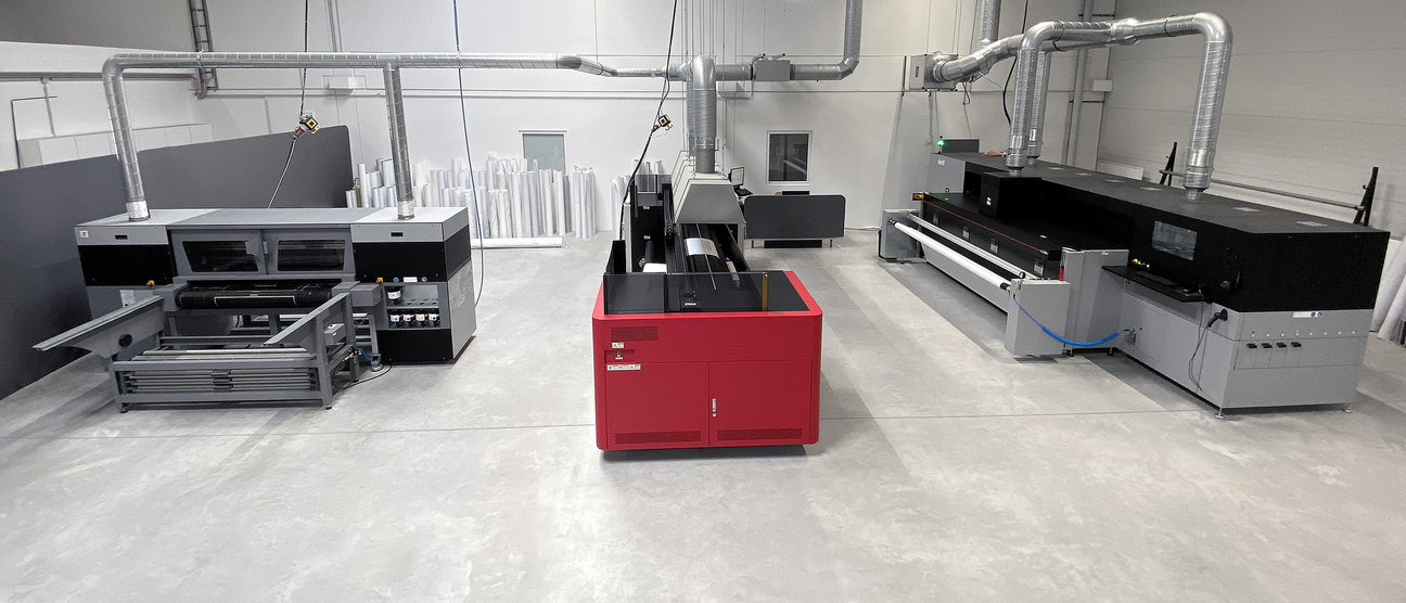 Modularer Messestand - hausinterne Druckerei Modularer Messestand - hausinterne Druckerei